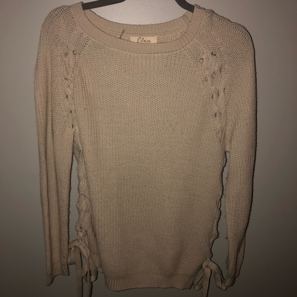 Tan/creamy sweater